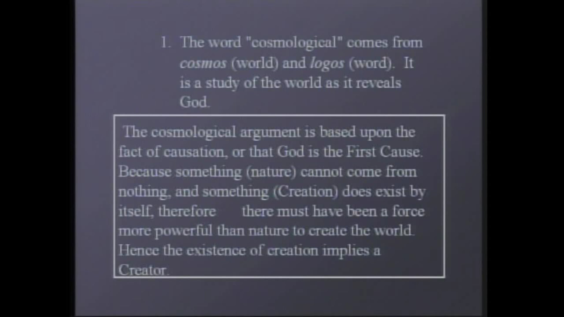 Religion - Session 4