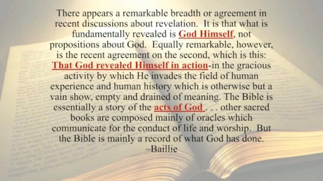 The Word Of God - Session 4 - Dr. Elm...