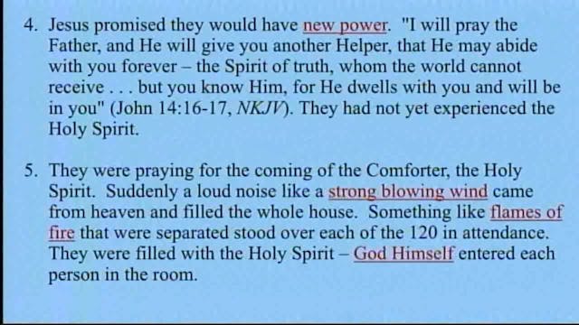 History Of Worship, Revival And Prayer - Session 4 - Dr. Elmer Towns