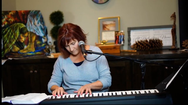 Julie Meyer Worships God and Sings About Trusting in Jesus Through the Storm from the Psalms