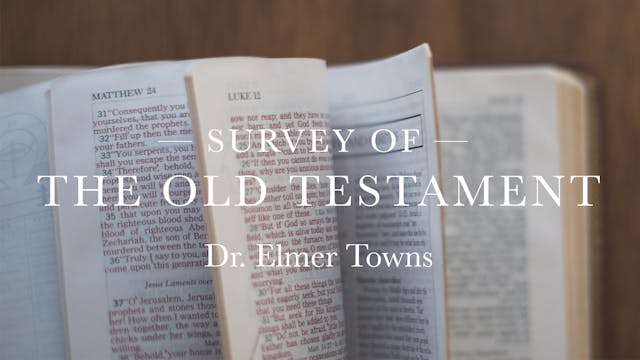 Survey Of The Old Testament Ecourse