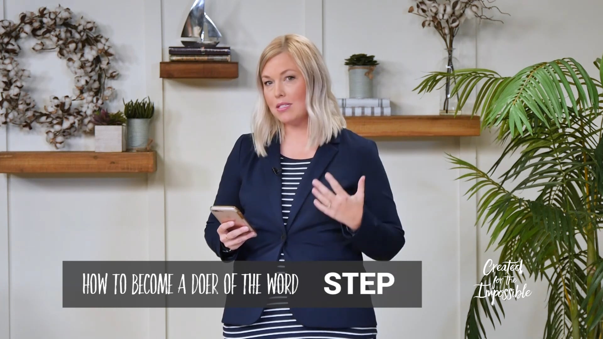 How to Become Doers of the Word with Guest Linda English  Created for the Impossible Ep.21