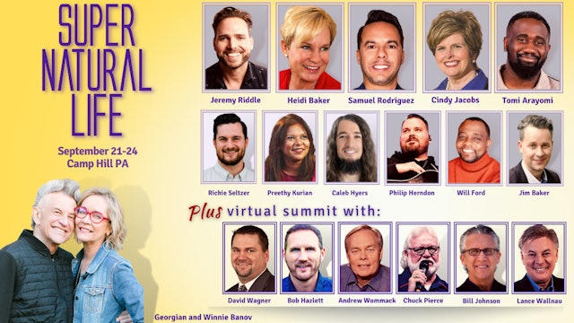 Supernatural Life Conference (Livestream Access)