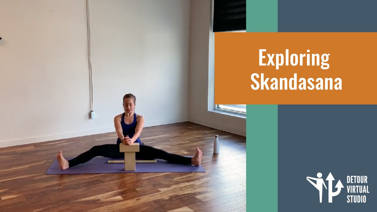 Tangled webs - Skandasana practice | Ekhart Yoga