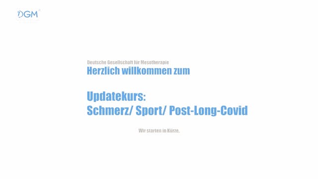 Updatekurs 2022 Begrüßung