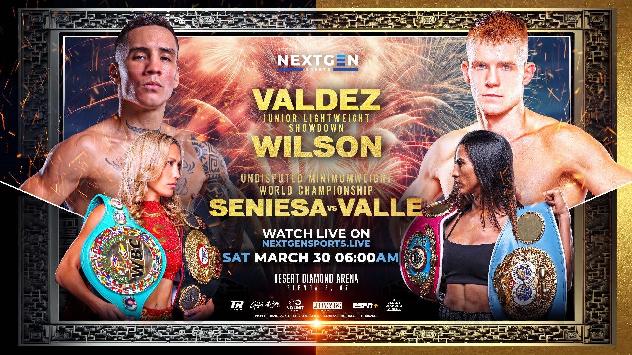 Oscar Valdez vs Liam Wilson FIGHT NIGHT