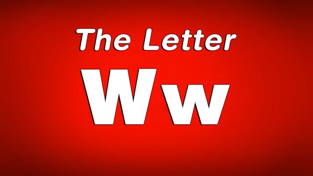 The Letter W - TV Show