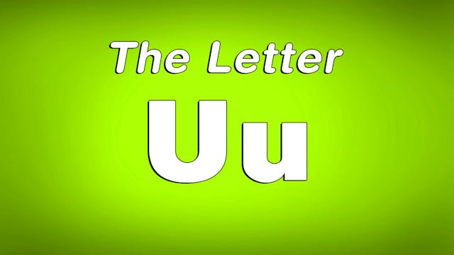 The Letter U - TV Show