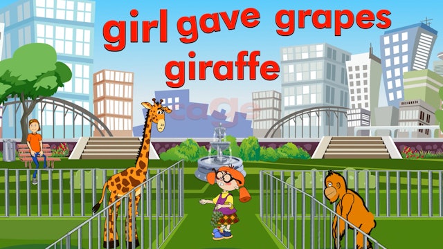 The Girl Gave Grapes