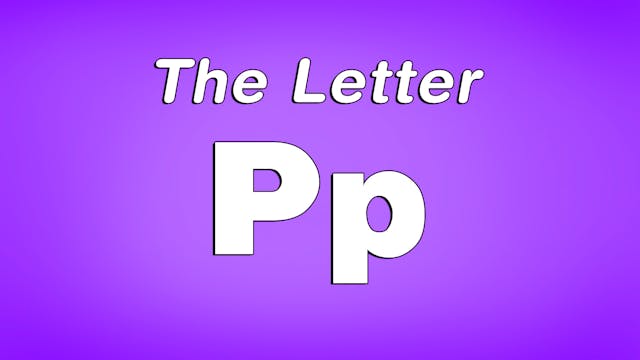 The Letter P - TV Show