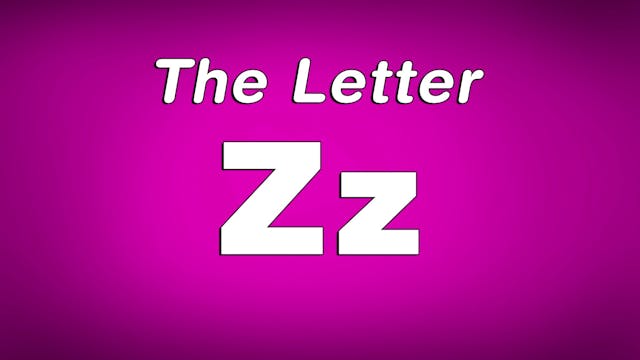 The Letter Z - TV Show