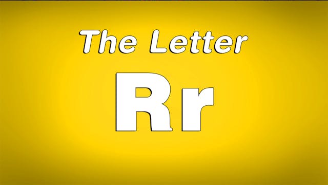 The Letter R - TV Show