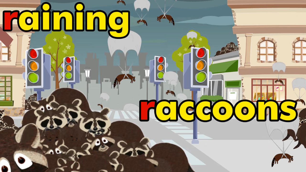 It's Raining Raccoons