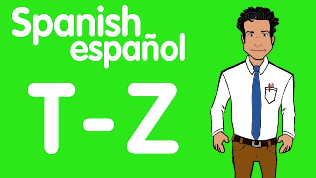 Spanish T-Z