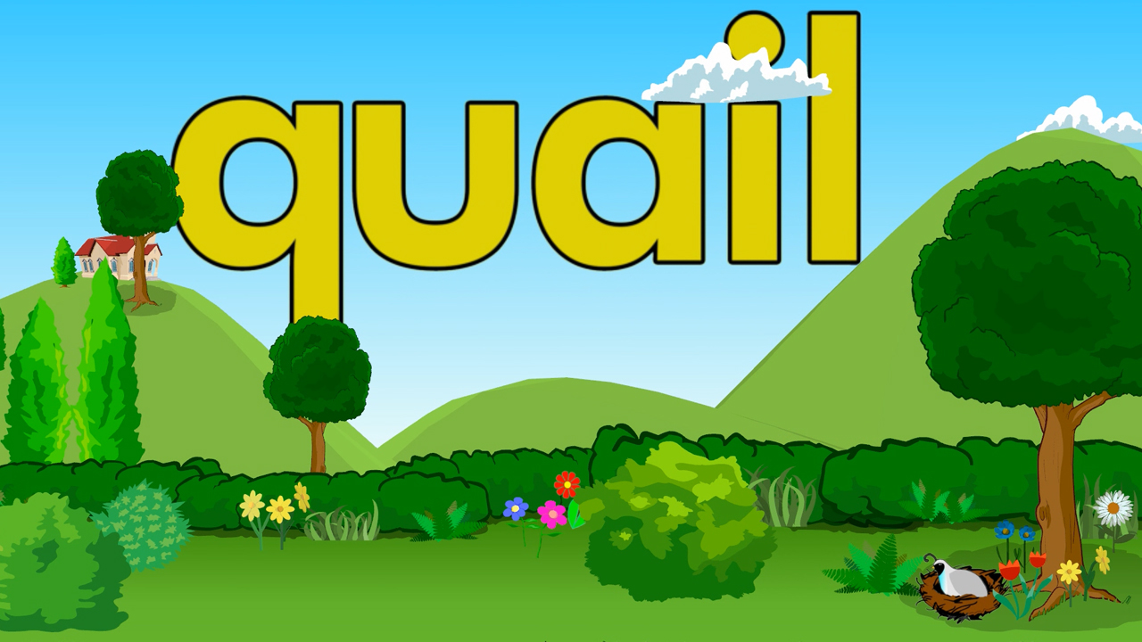 Quiet, Quiet I See A Quail