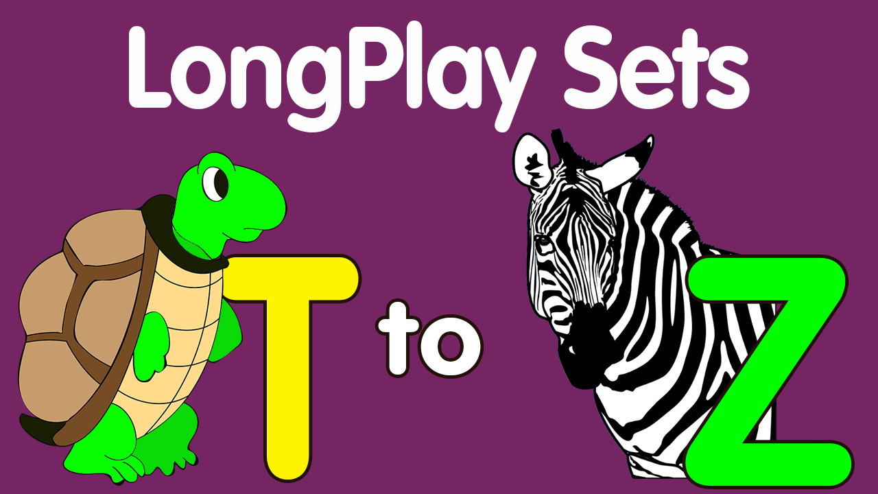 Lesson & Song Sets for Letters T-Z