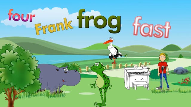 Four Legged Frank The Frog Is Fast