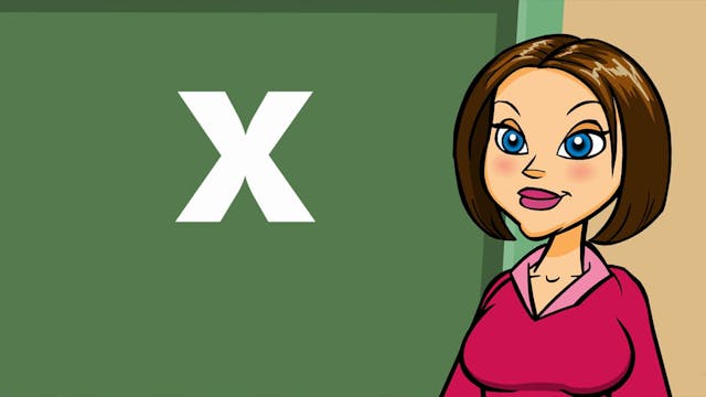 Lesson - The Letter X