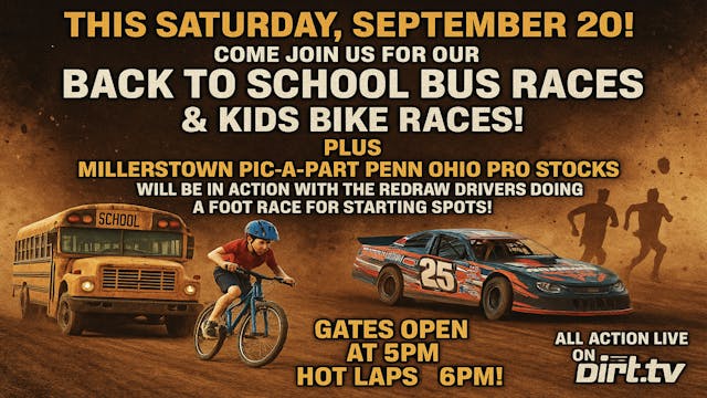 9.20.25 Back to School Bus Races and Penn Ohio Pro Stocks - 09/21/2025, 03:04:06