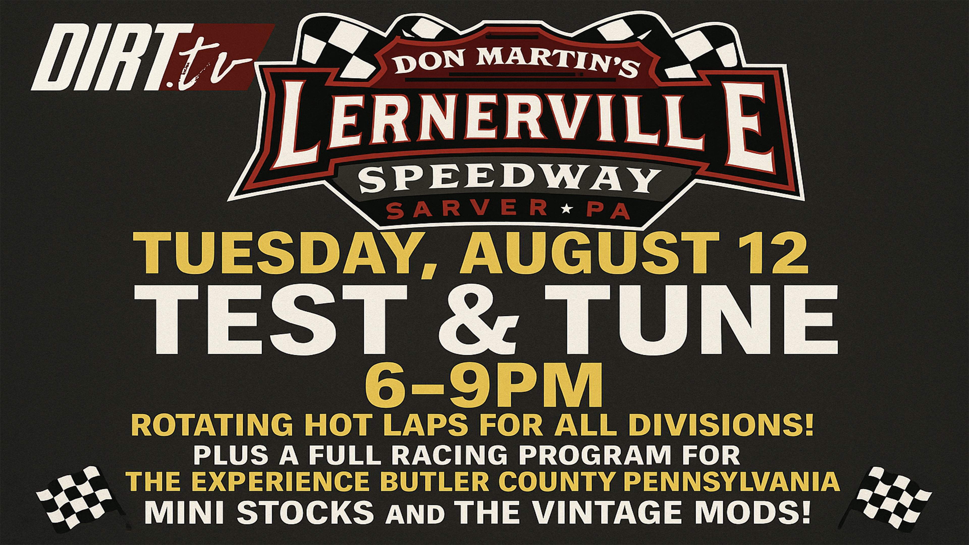 8.12.25 Lernerville, Test & Tune.