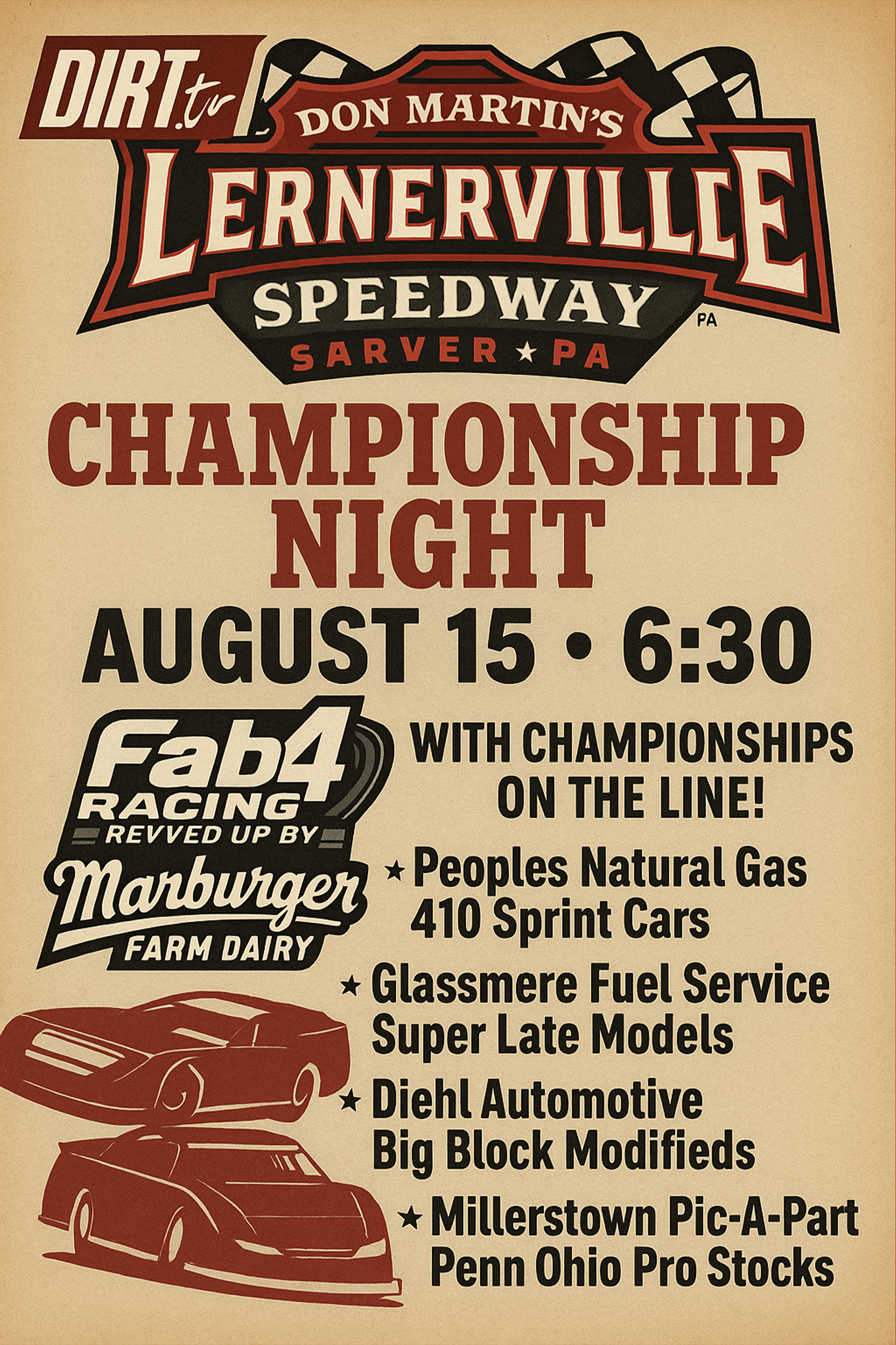8.15.25 Lernerville, CHAMPIONSHIP NIGHT. - Part 2