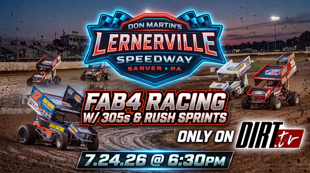 7.24.26 Fab4 Racing w/305s & RUSH Sprints - 07/25/2026, 03:20:47