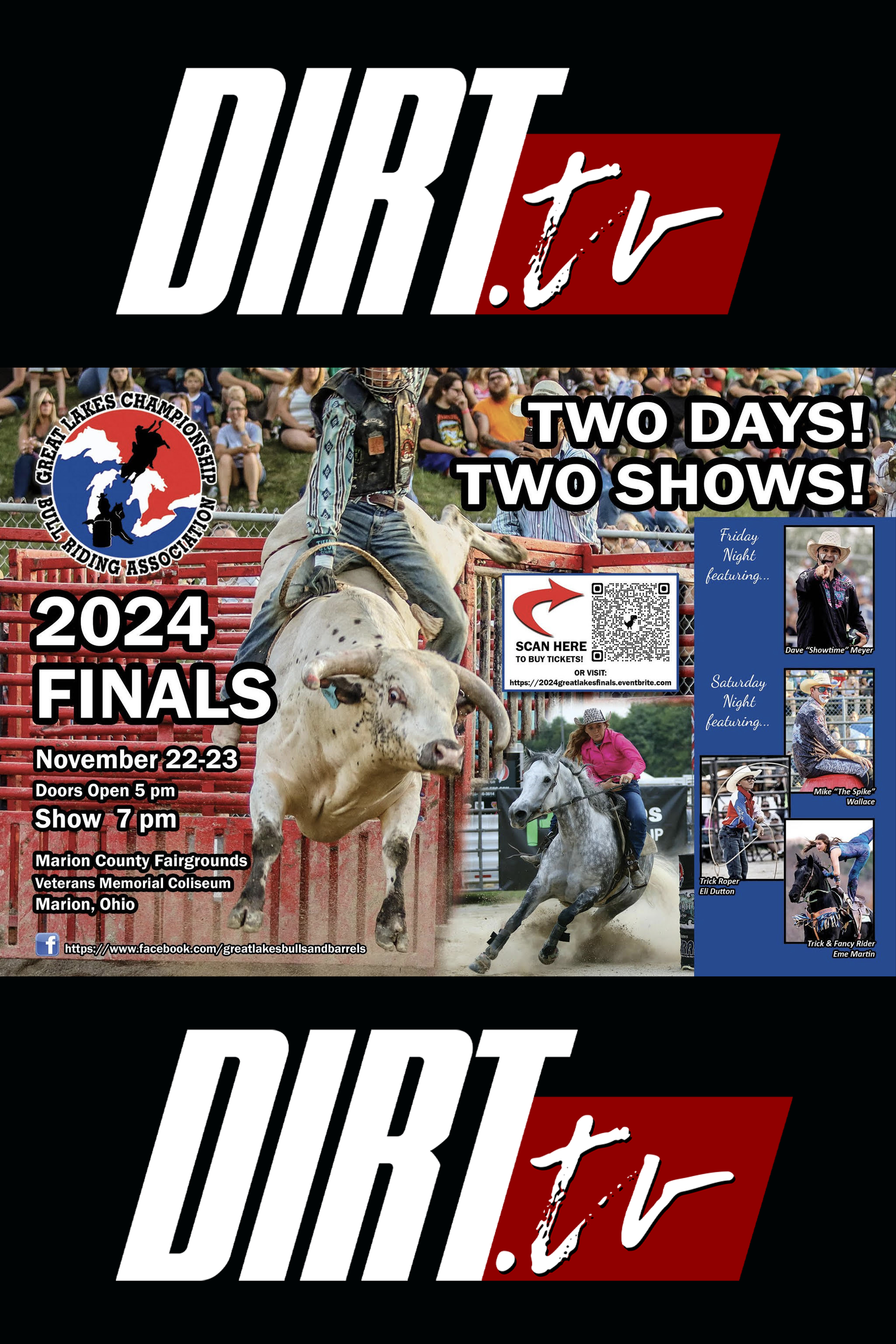 11.23.24 Great Lakes Championship Bull Riding Day 2