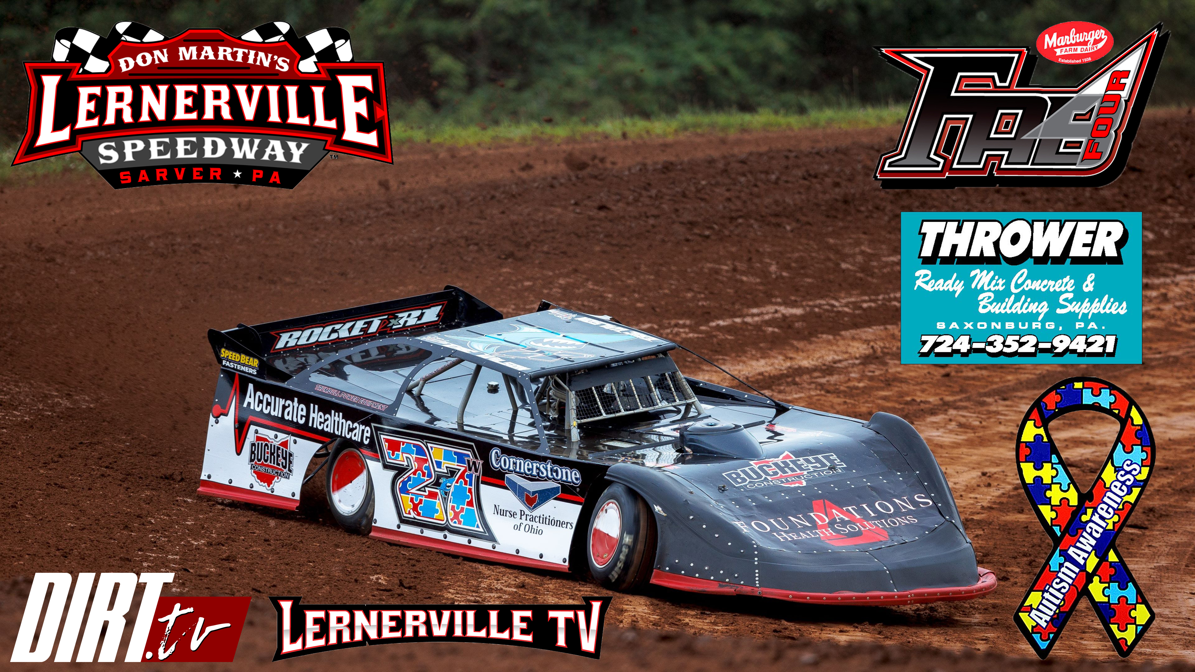 8.11.23 Fab4 with $10,000-to-win Autism Awareness 50