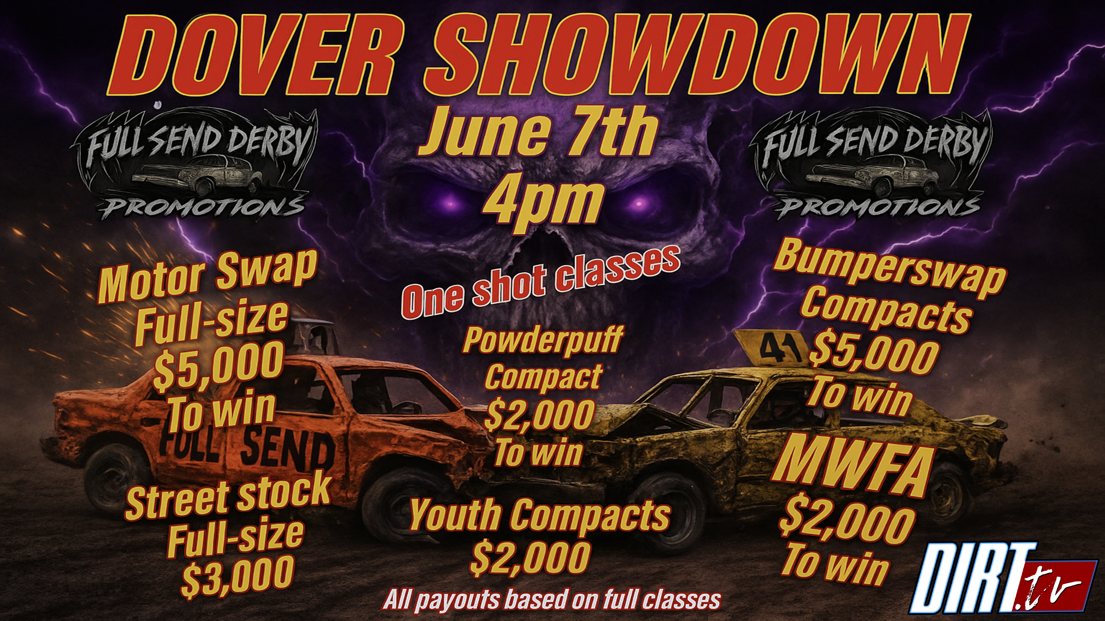 6.7.25 DOVER SHOWDOWN, FULL SEND DERBY - 06/08/2025, 02:32:12