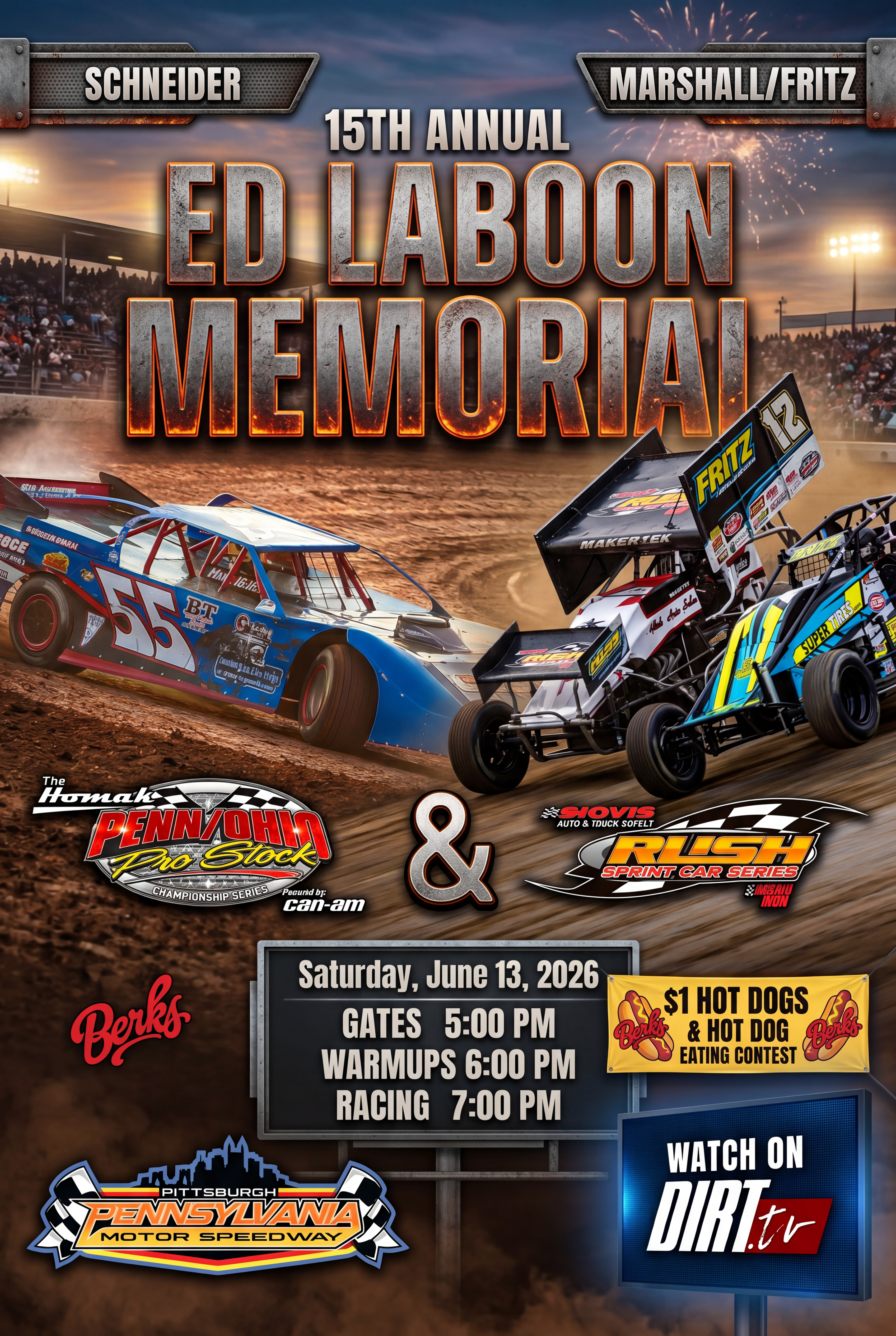 6.13.26 PPMS, 15th Annual Ed Laboon Memorial. - 06/14/2026, 03:44:20