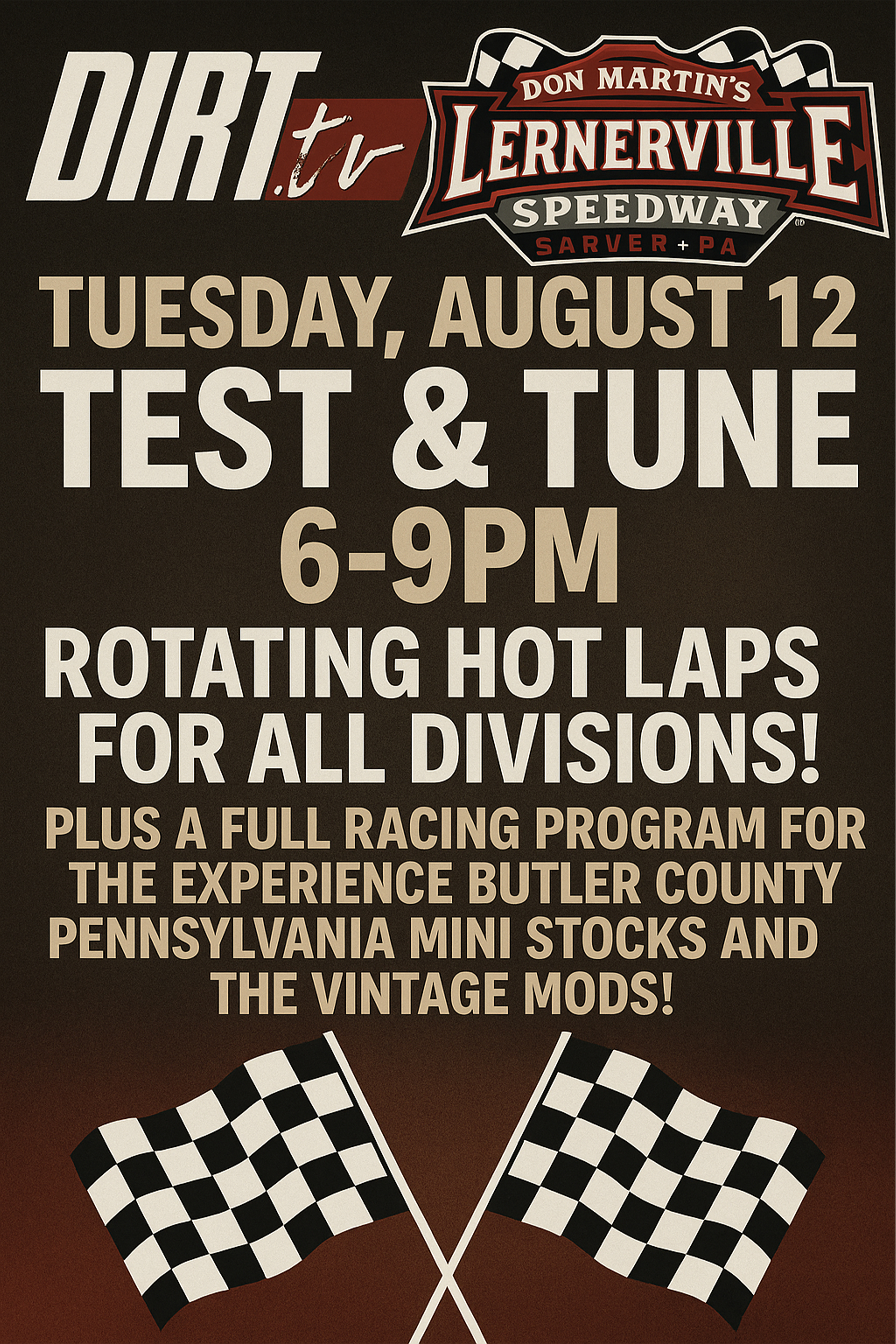 8.12.25 Lernerville, Test & Tune.