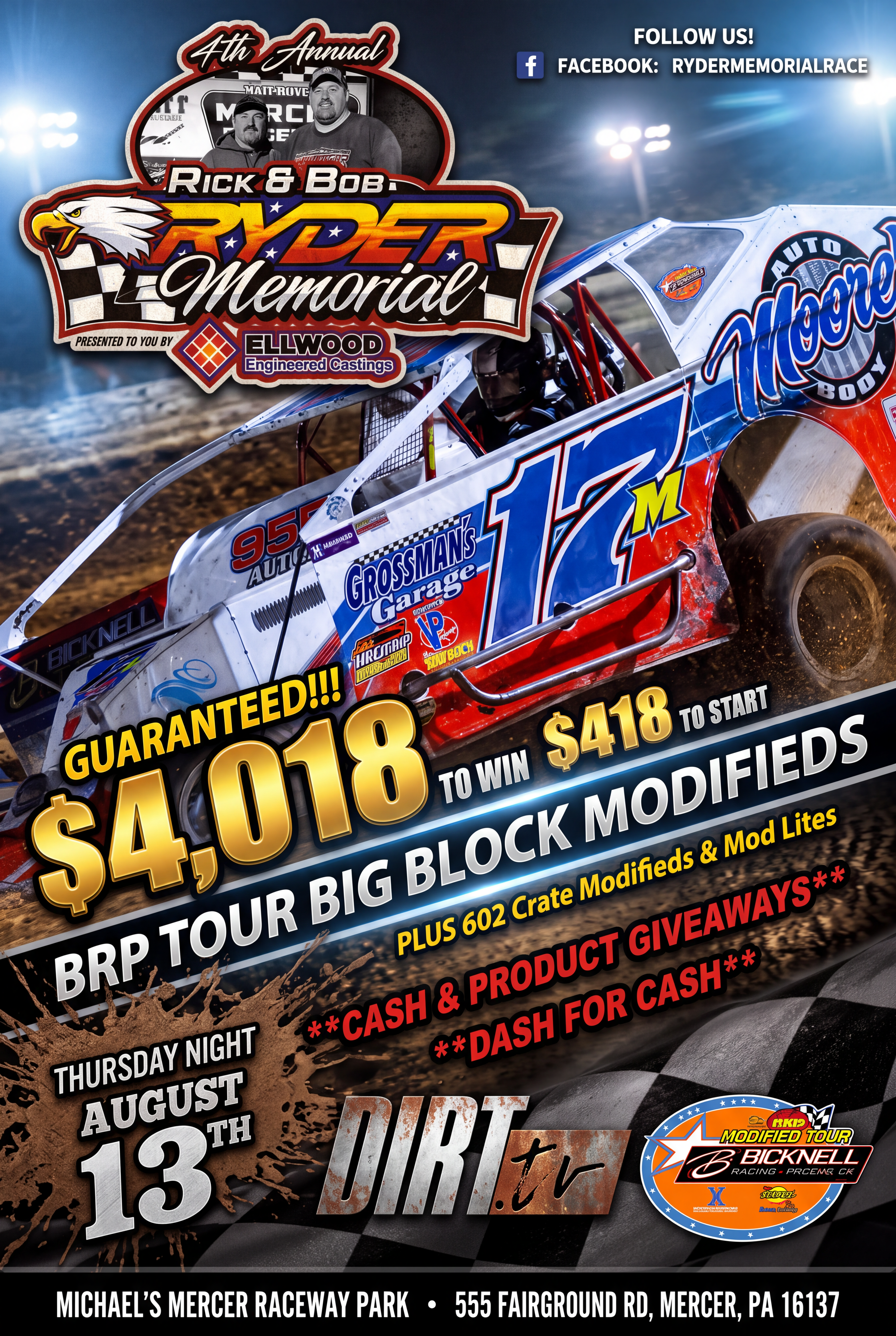 8.13.26 Michaels Mercer Raceway Park