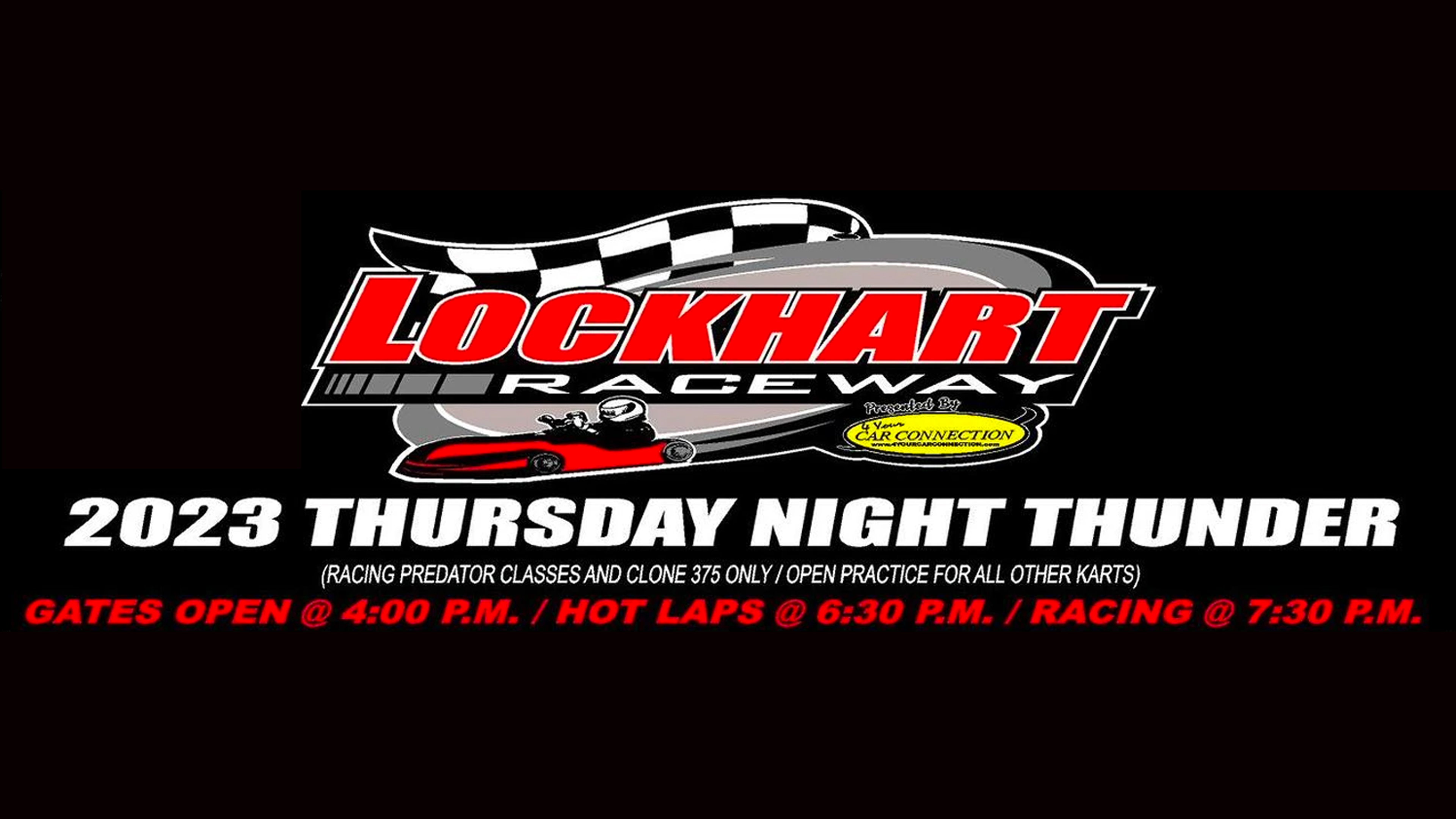 8.17.23 Lockhart Raceway, Thursday Night Thunder