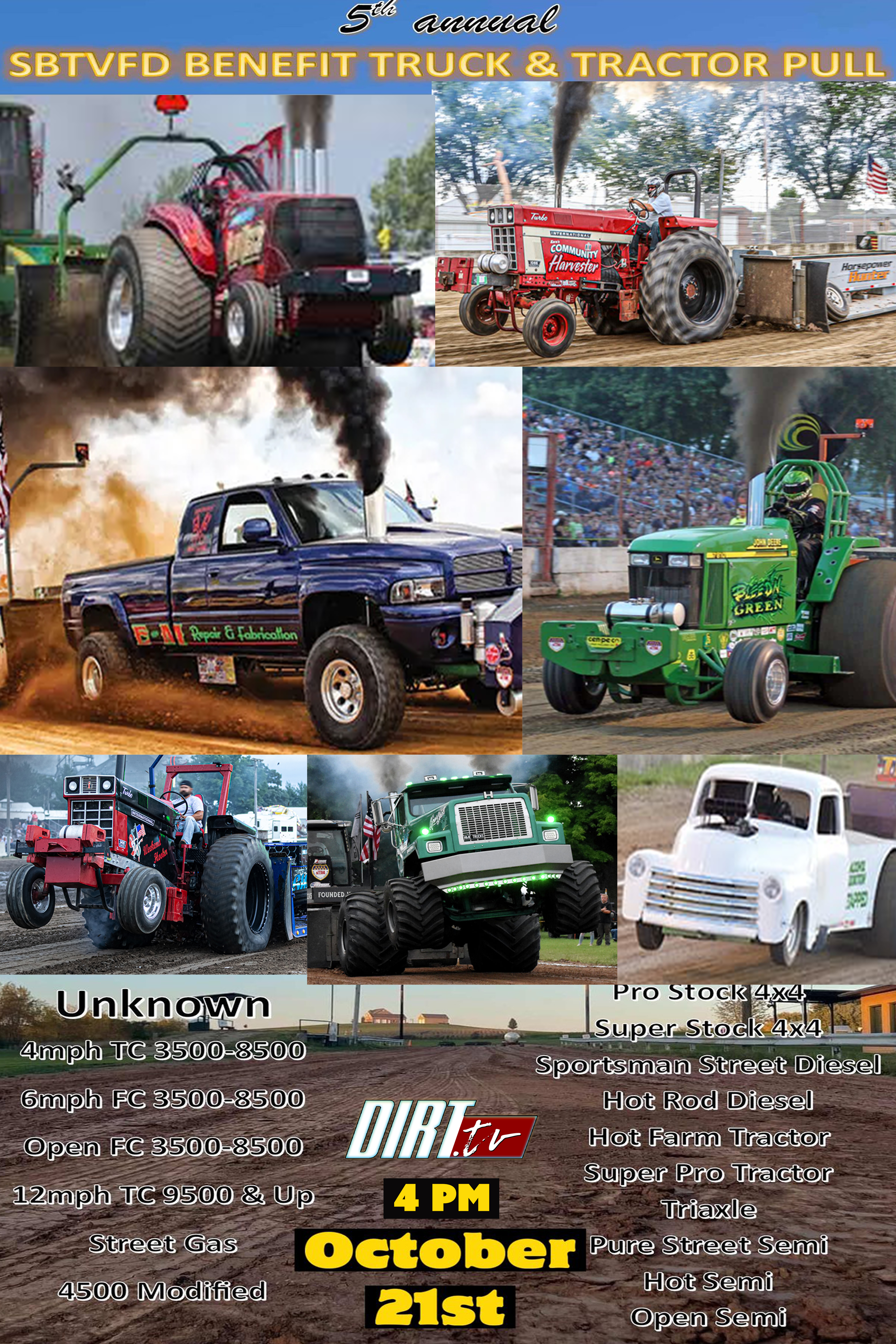 10.21.23 South Buffalo VFD, Truck & Tractor Pull.