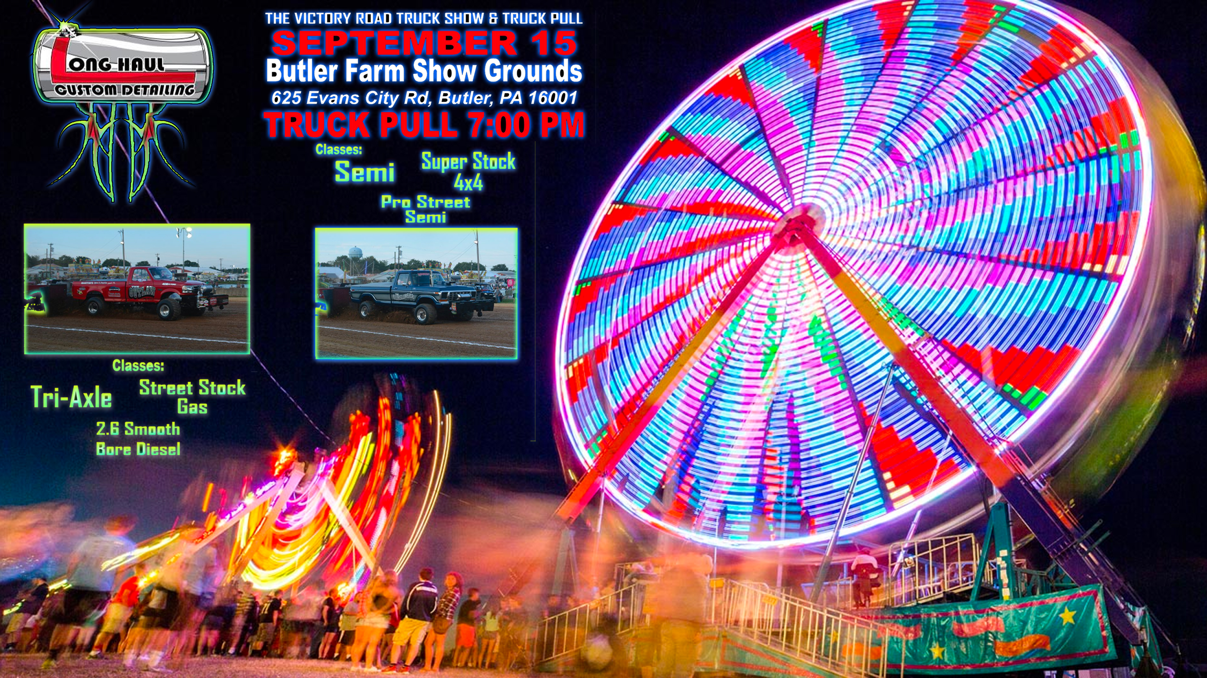 9.15.23 Butler Farm Show, Truck Pull