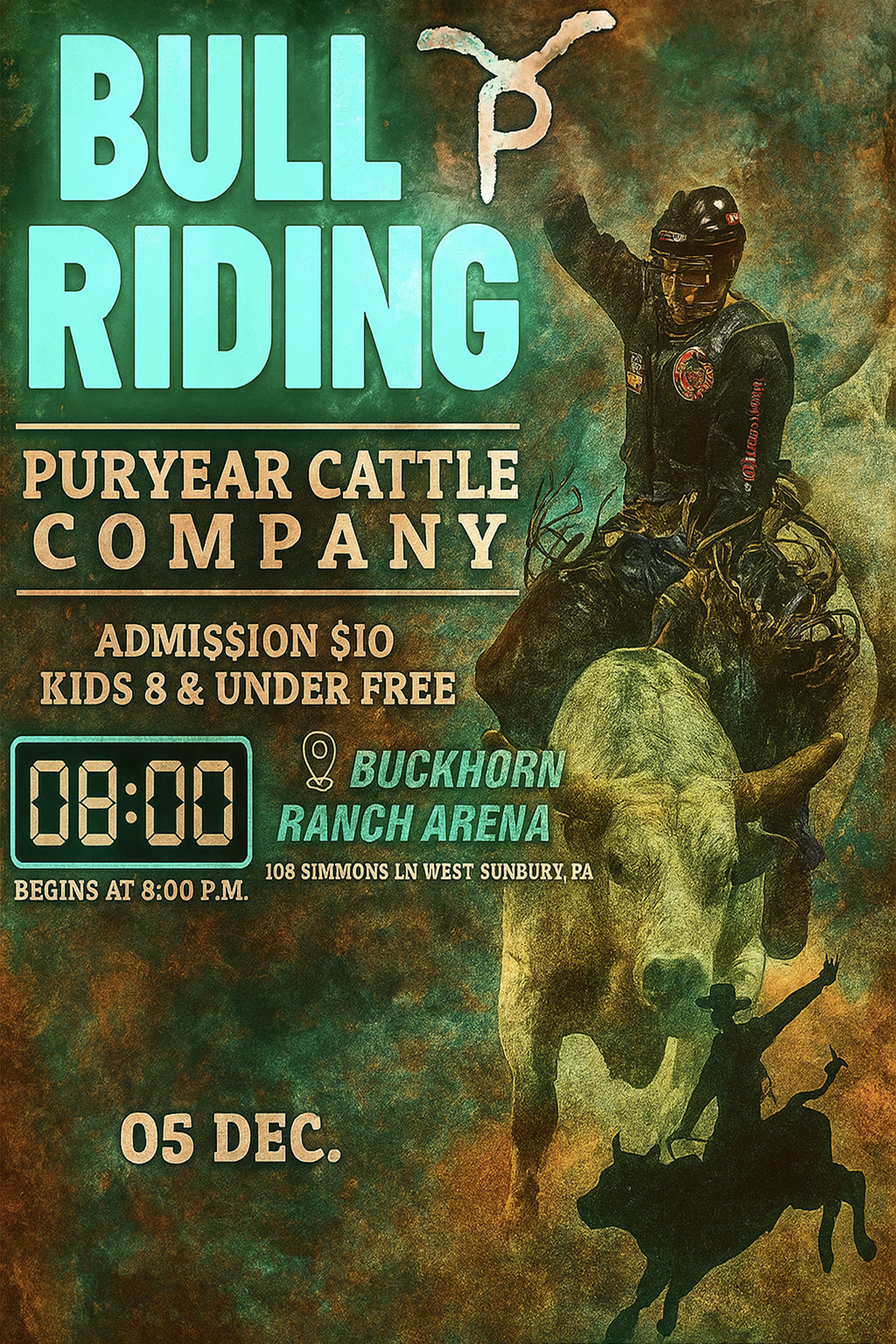 12.5.25 Puryear Cattle, BULLRIDING at Buckhorn Arena - 12/06/2025, 02:38:26