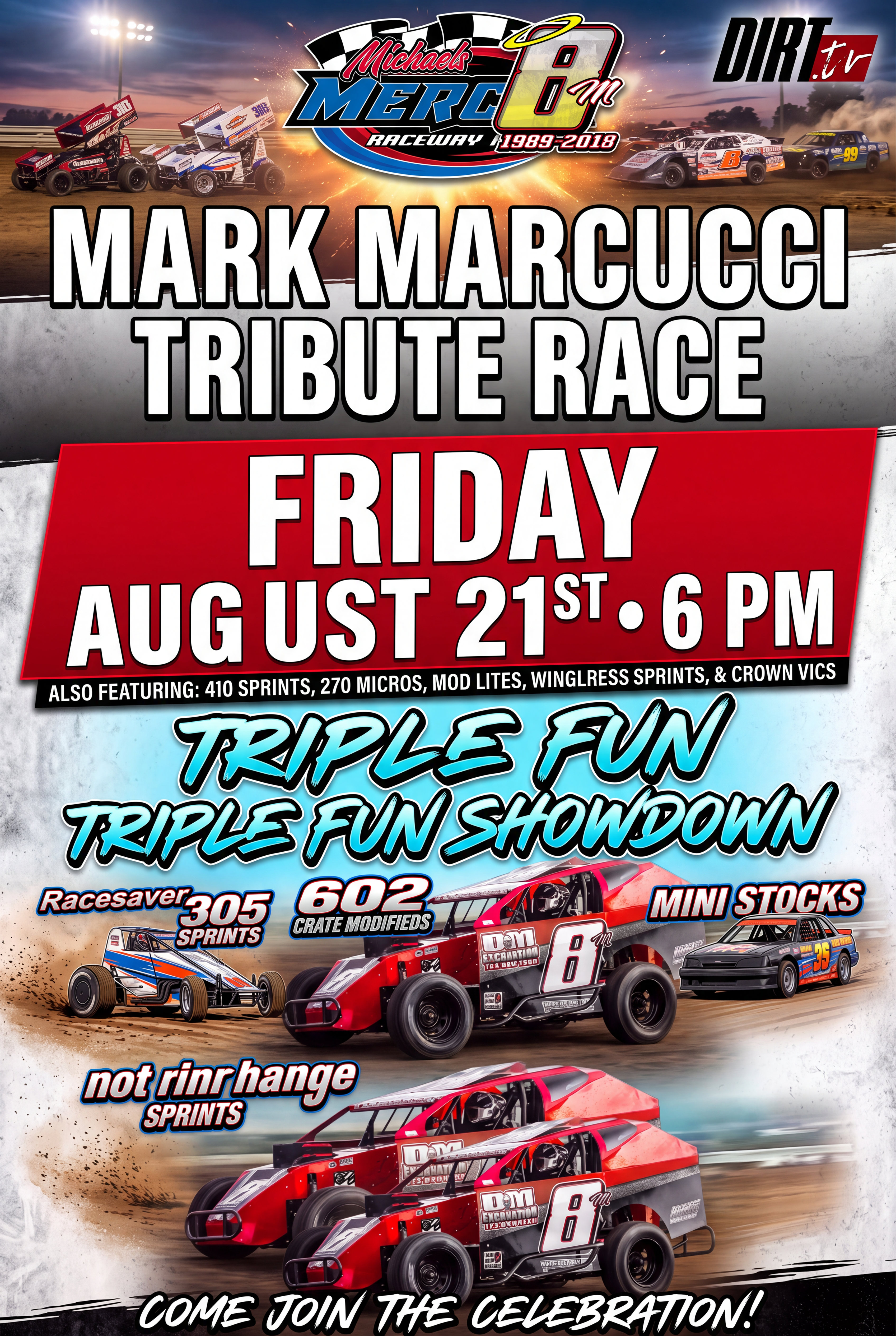 8.21.26 Mercer Speedway, Mark Marcucci Tribute. - 08/22/2026, 04:47:51