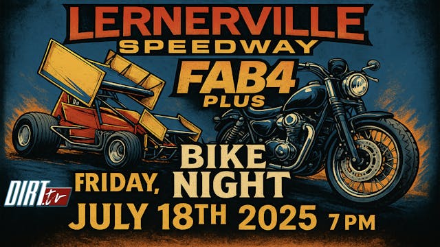 7.18.25 Lernerville, FAB4 plus Bike Night 