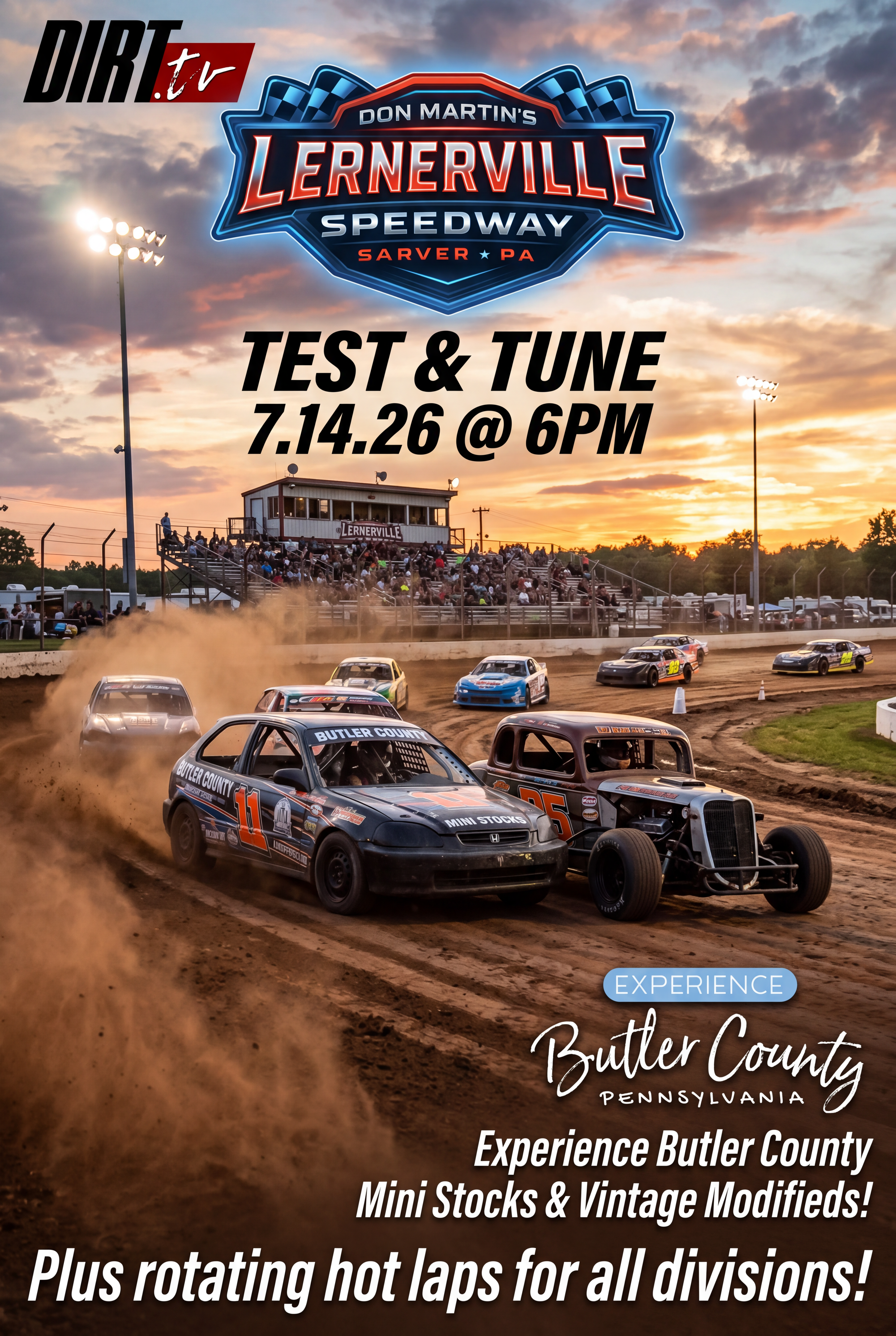 7.14.26 Lernerville, TEST & TUNE.