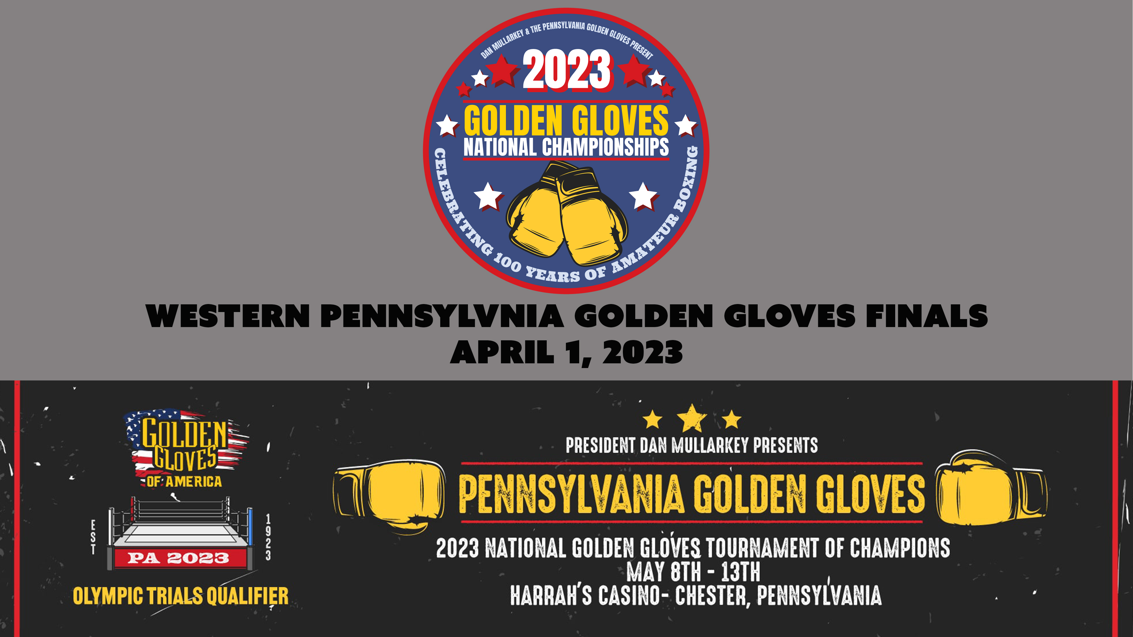WESTERN PENNSYLVNIA GOLDEN GLOVES FINALS 4.1.23