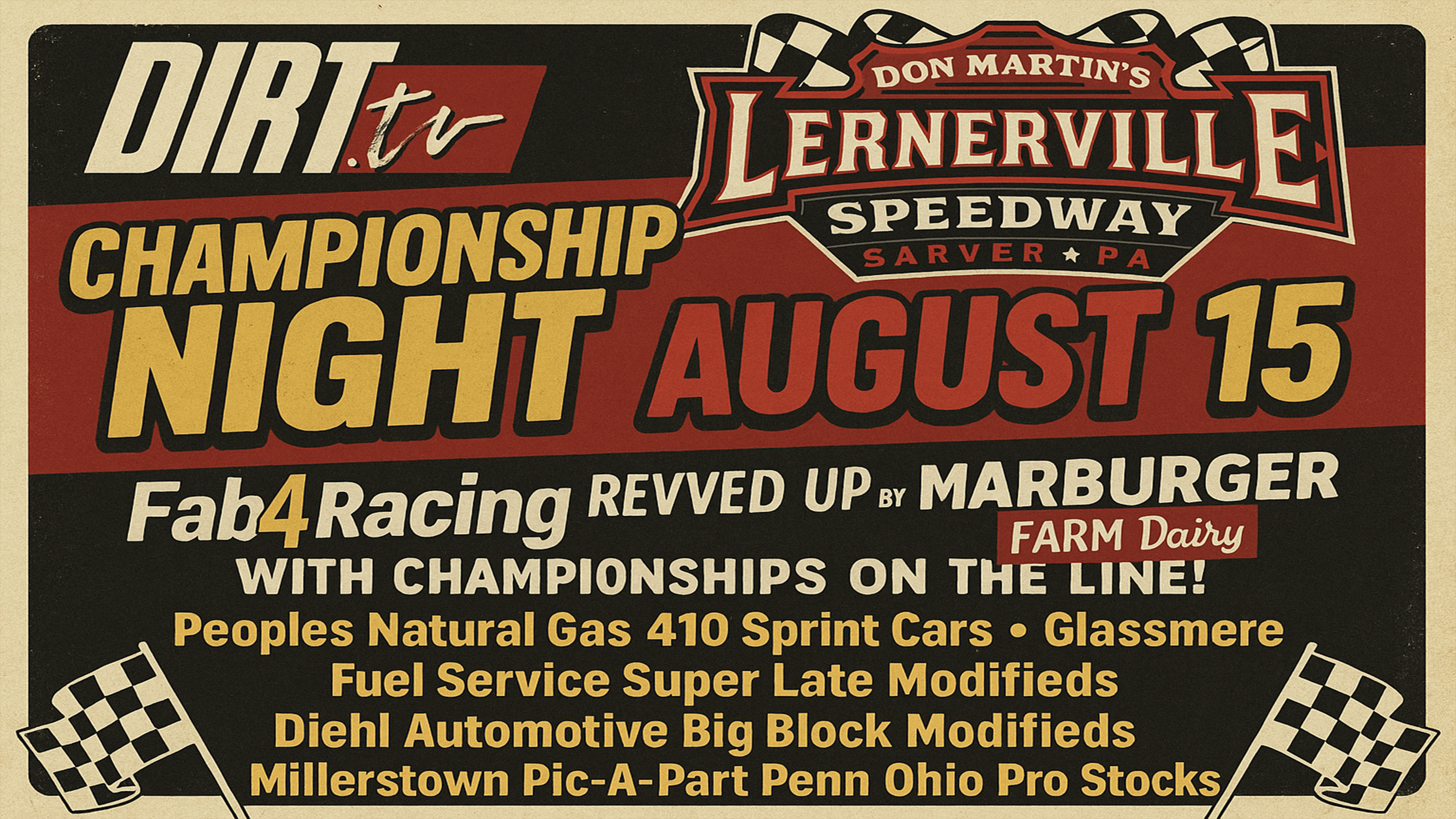 8.15.25 Lernerville, CHAMPIONSHIP NIGHT. - Part 1