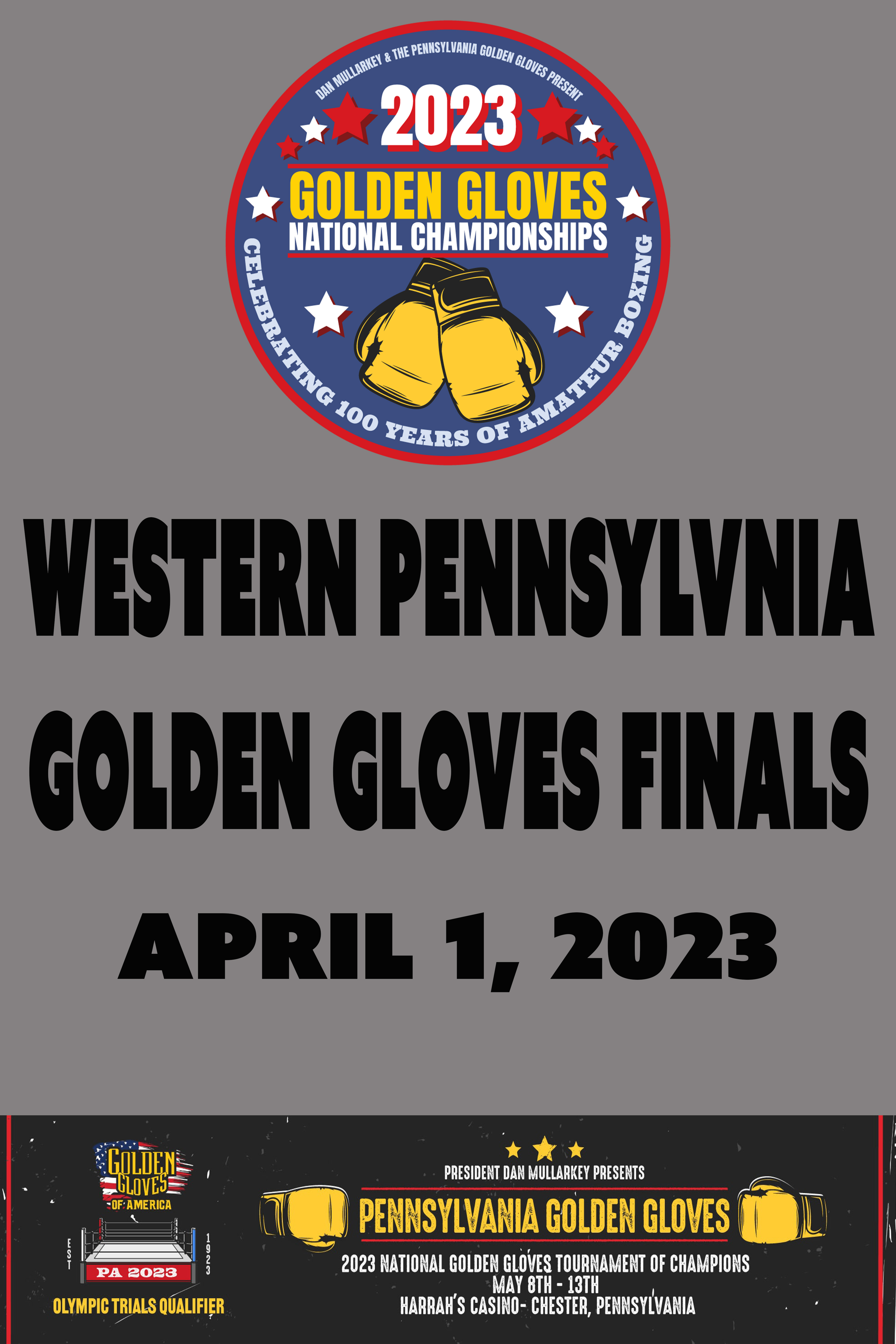 WESTERN PENNSYLVNIA GOLDEN GLOVES FINALS 4.1.23