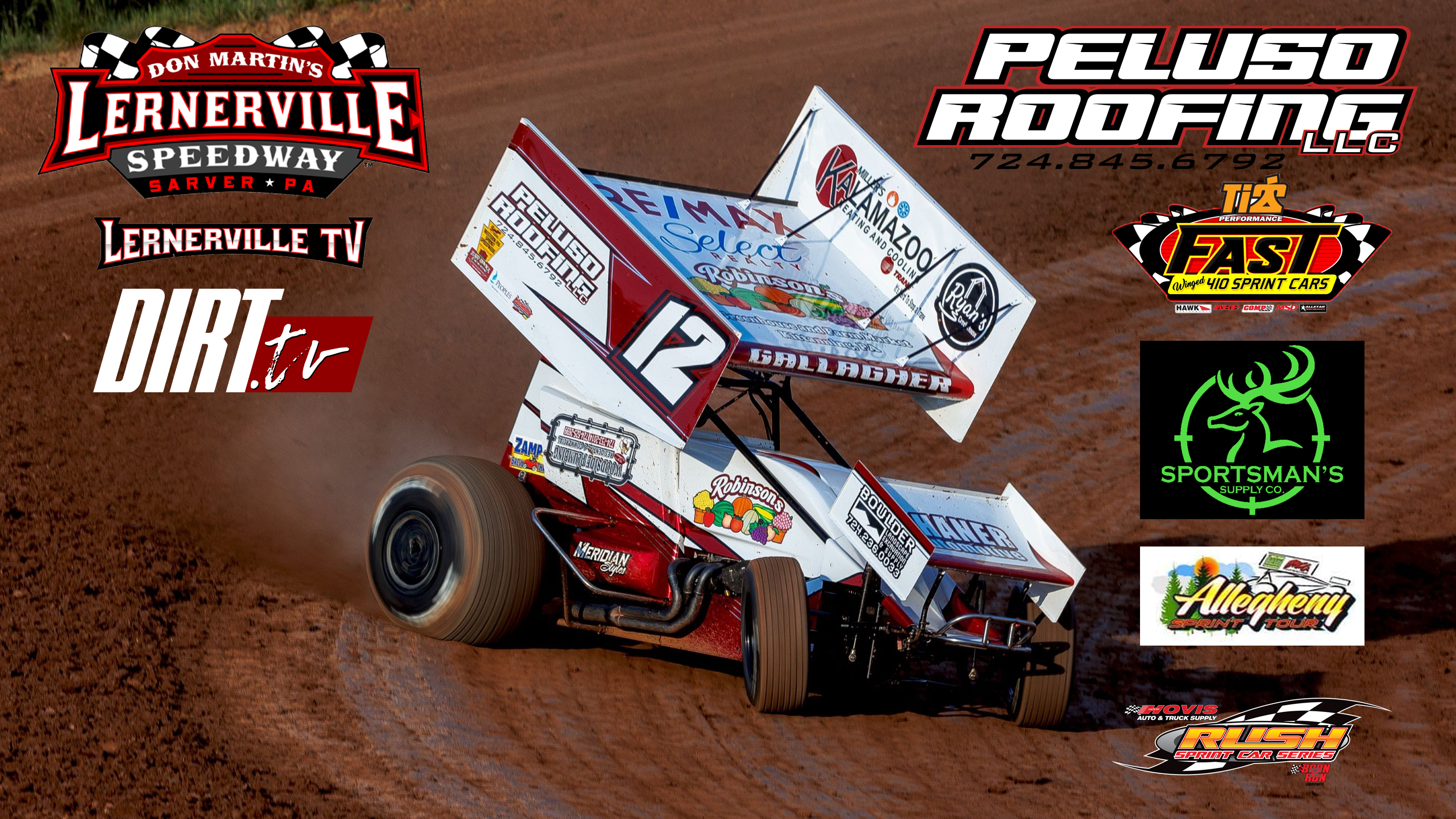 8.26.23 Lernerville, Peluso, Sprint Car Spectacular