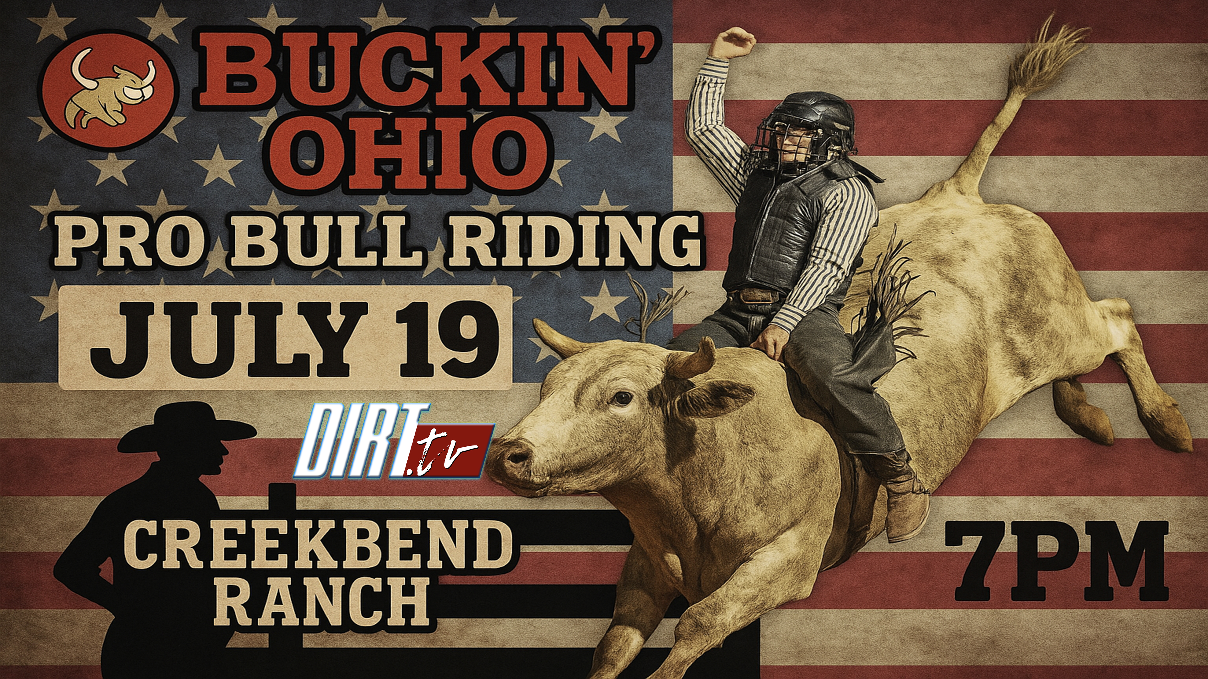 7.19.25 Buckin' Ohio, Pro Bull Riding - Part 1