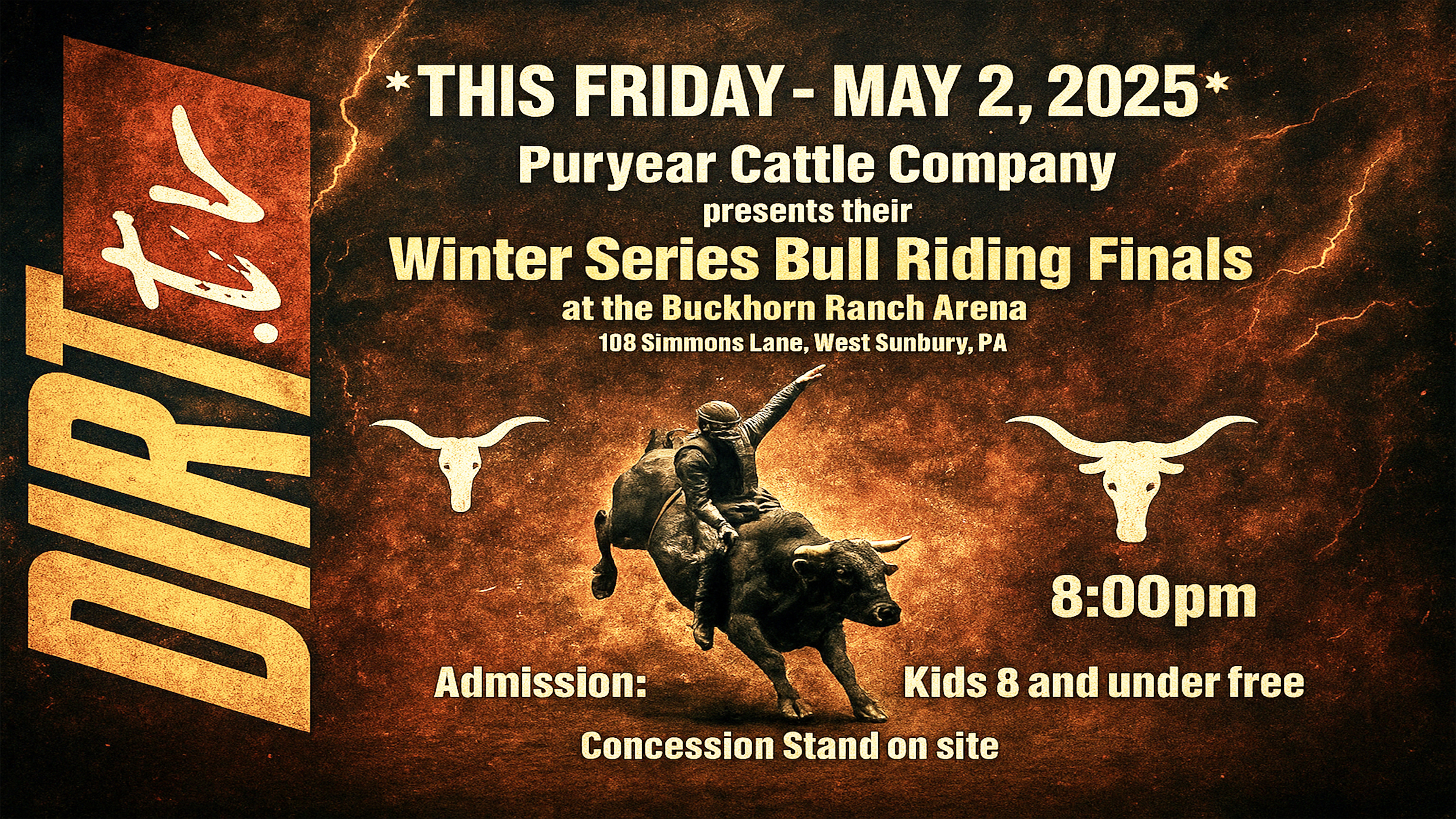 5.2.25 Buckhorn Ranch, Puryear Cattle CO. Last Night Winter Series. 