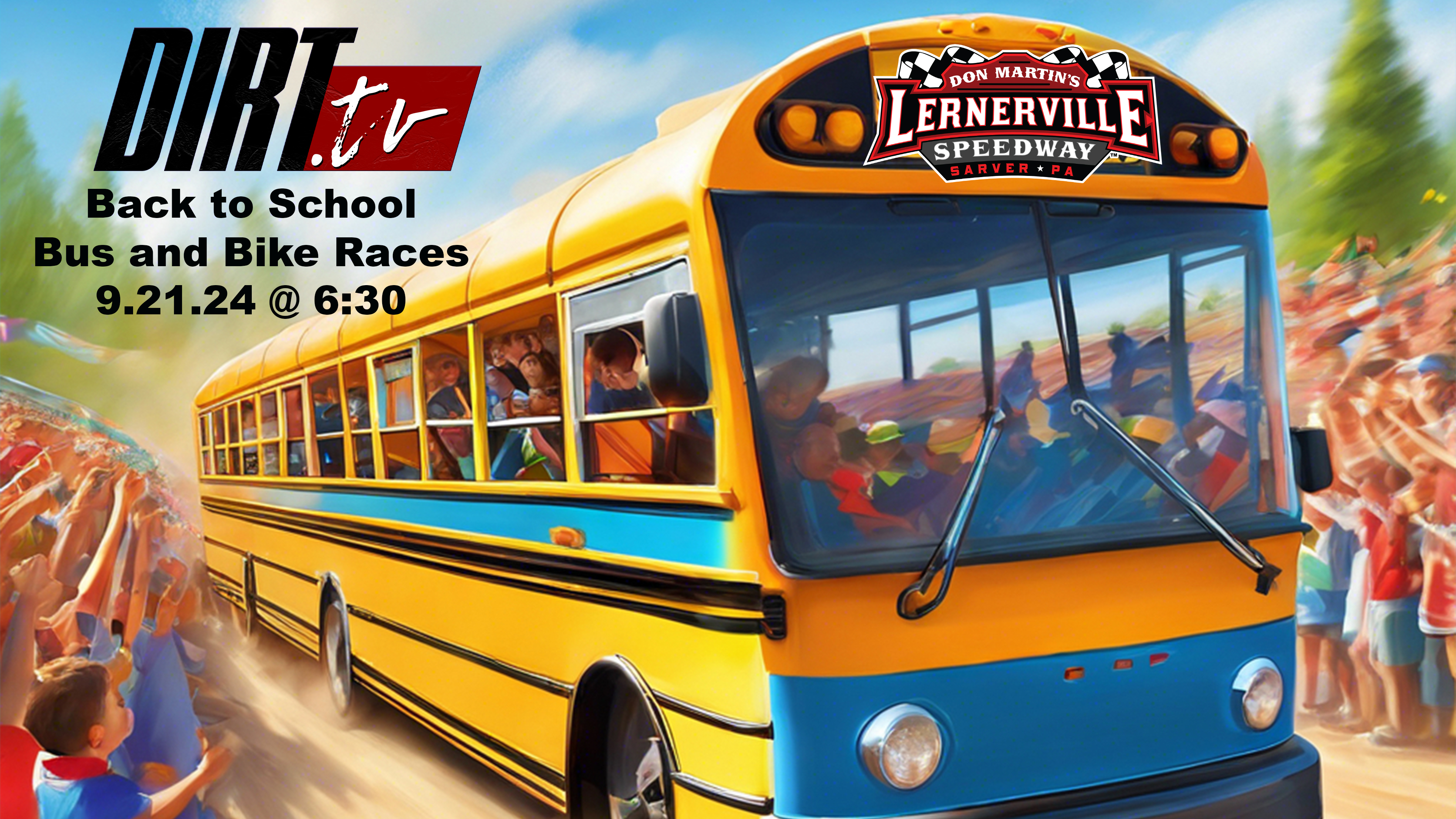 9.21.24 Back to School Bus/Kids Bike Races.