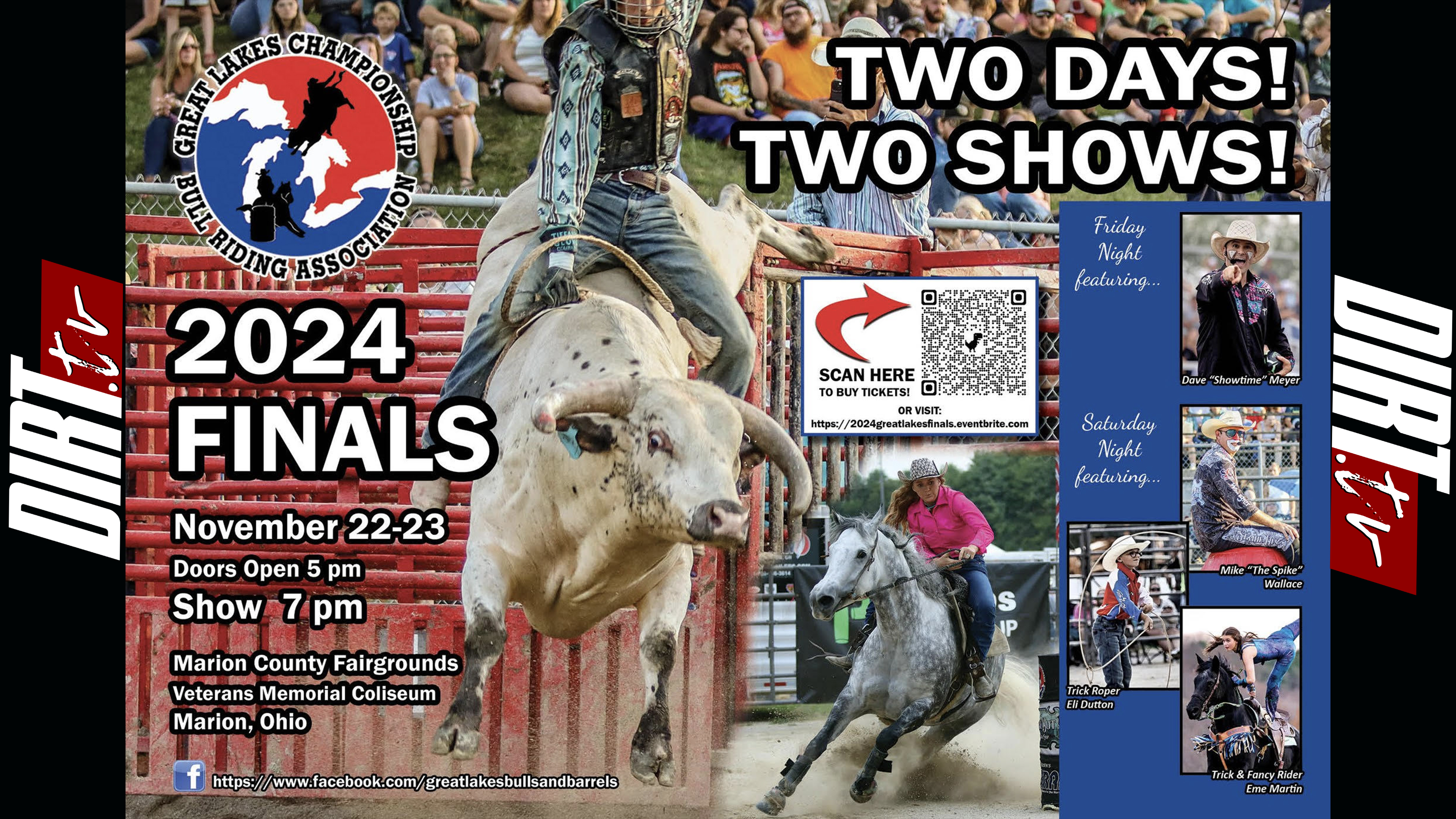 11.23.24 Great Lakes Championship Bull Riding Day 2