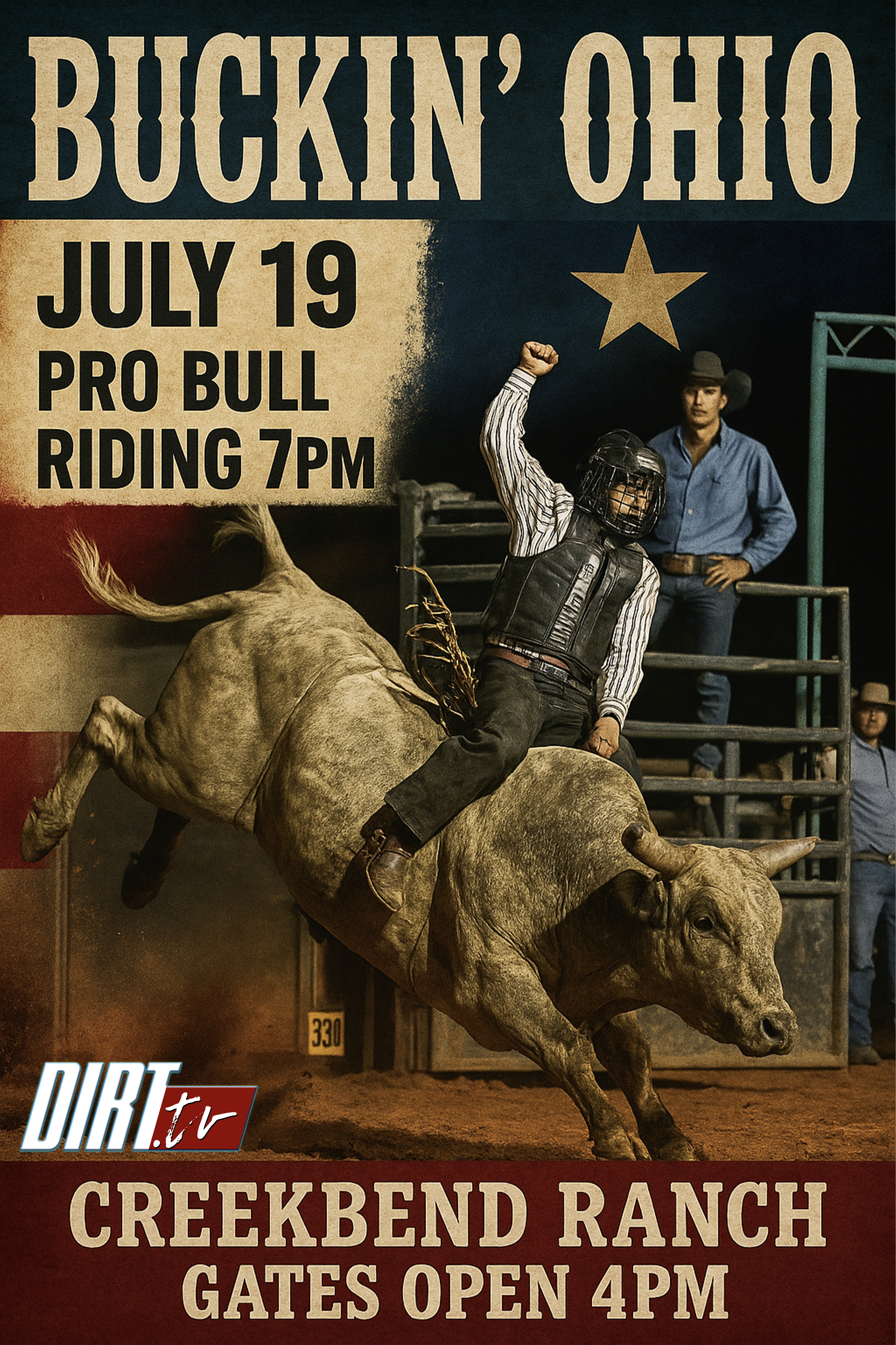 7.19.25 Buckin' Ohio, Pro Bull Riding -Part 2