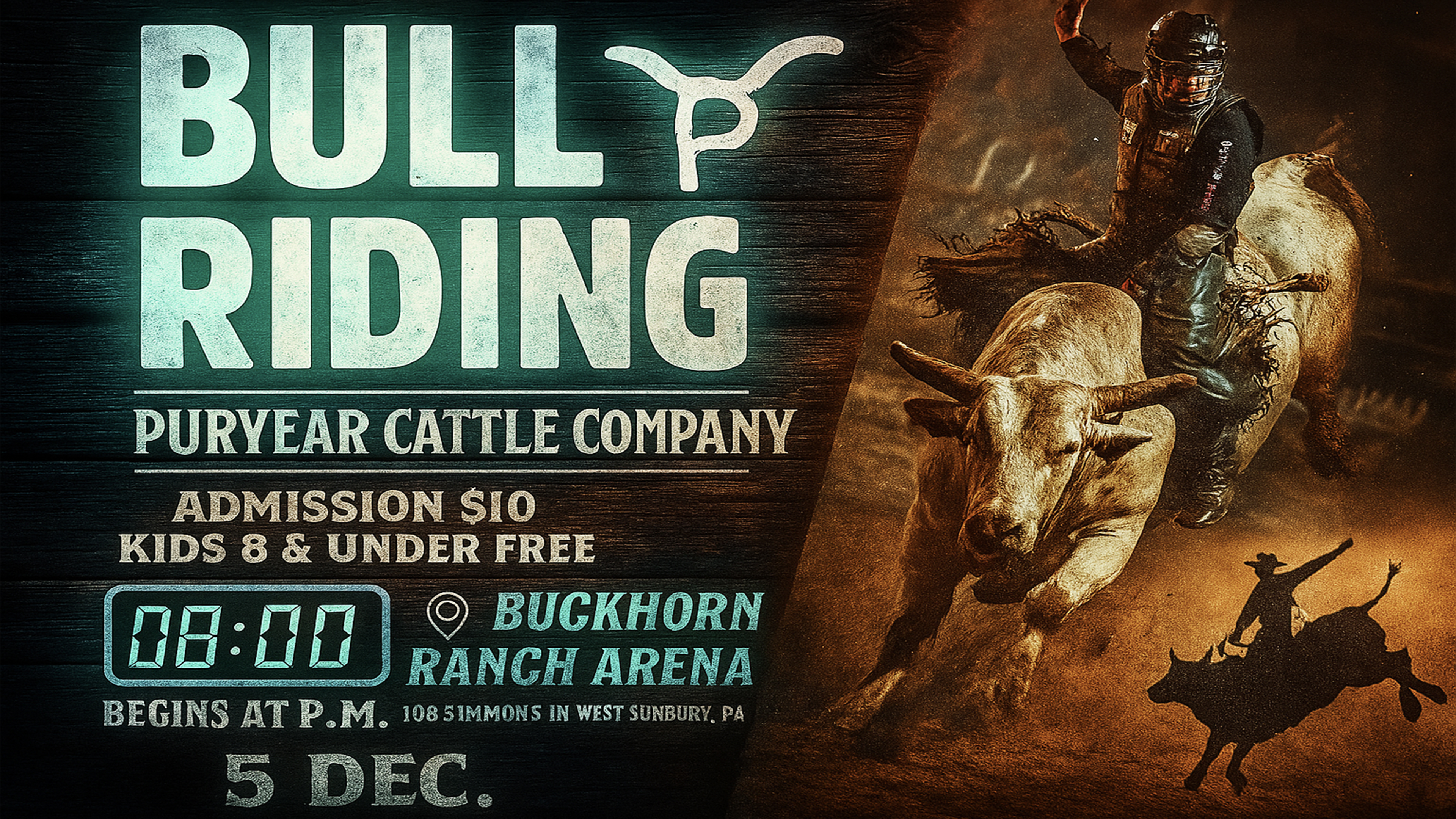 12.5.25 Puryear Cattle, BULLRIDING at Buckhorn Arena - 12/06/2025, 02:38:26