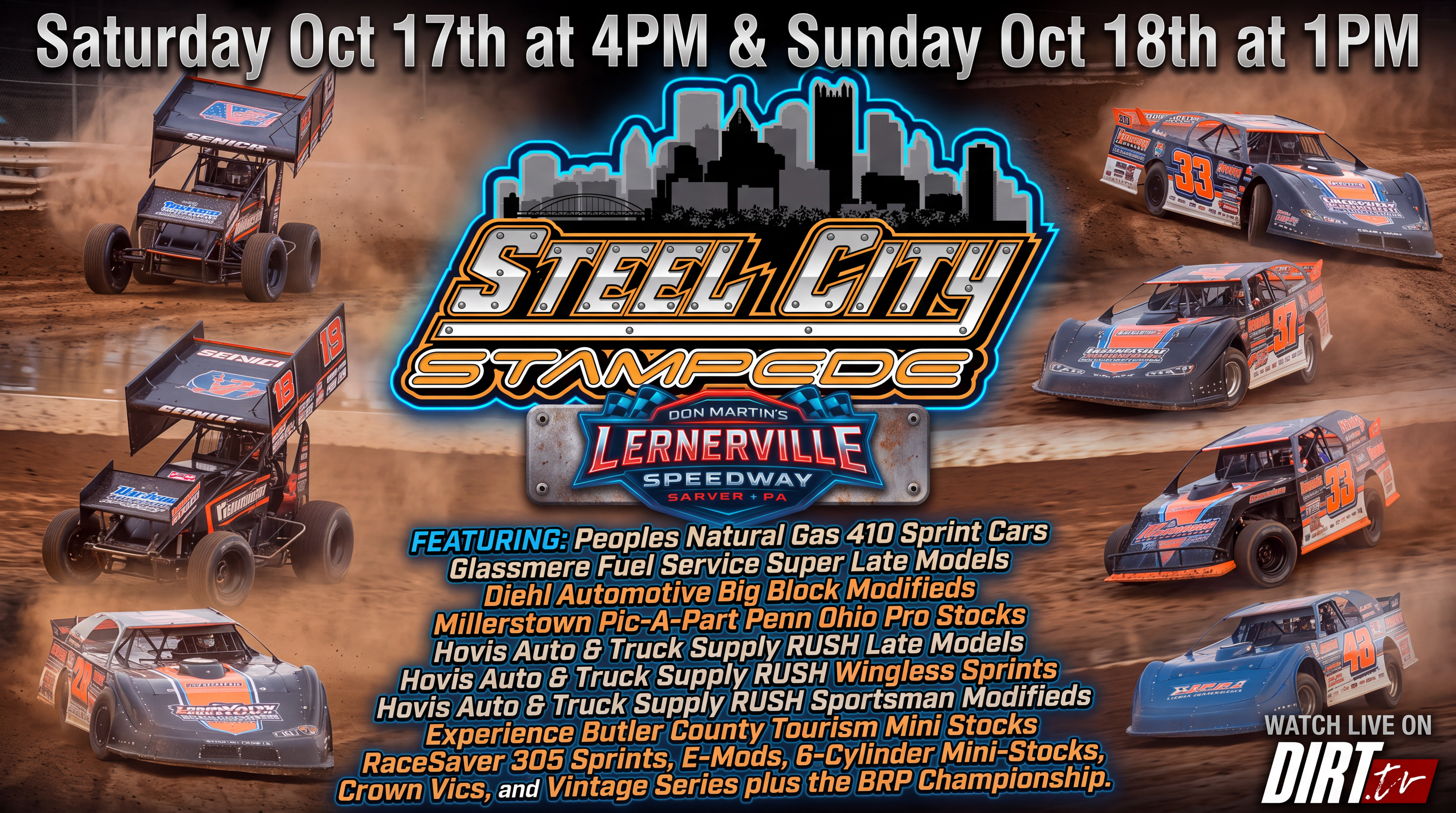 10.18.26 Lernerville Steel City Stampede Day 3